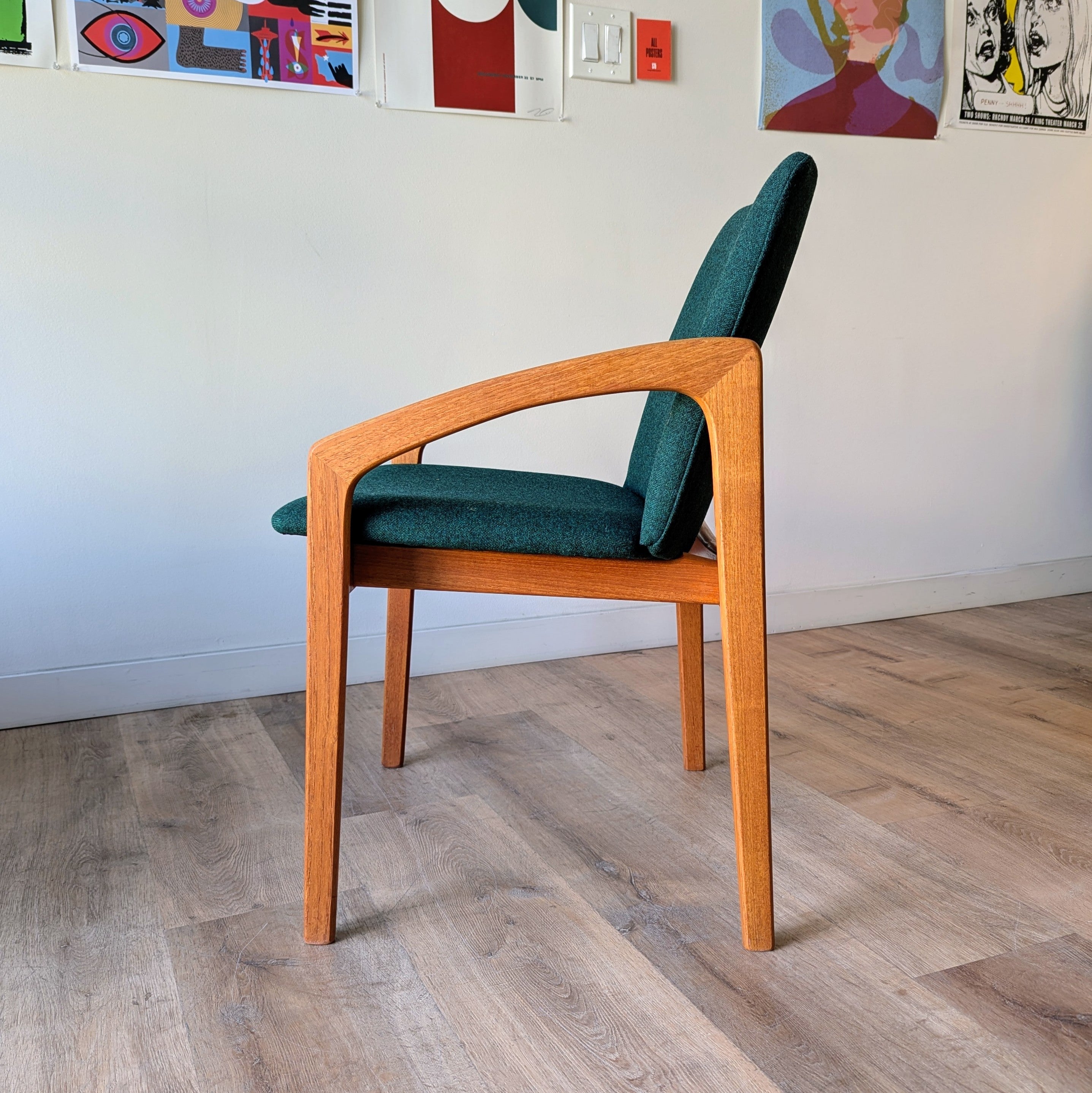 Henning Kjærnulf Dining Chairs, set of 4
