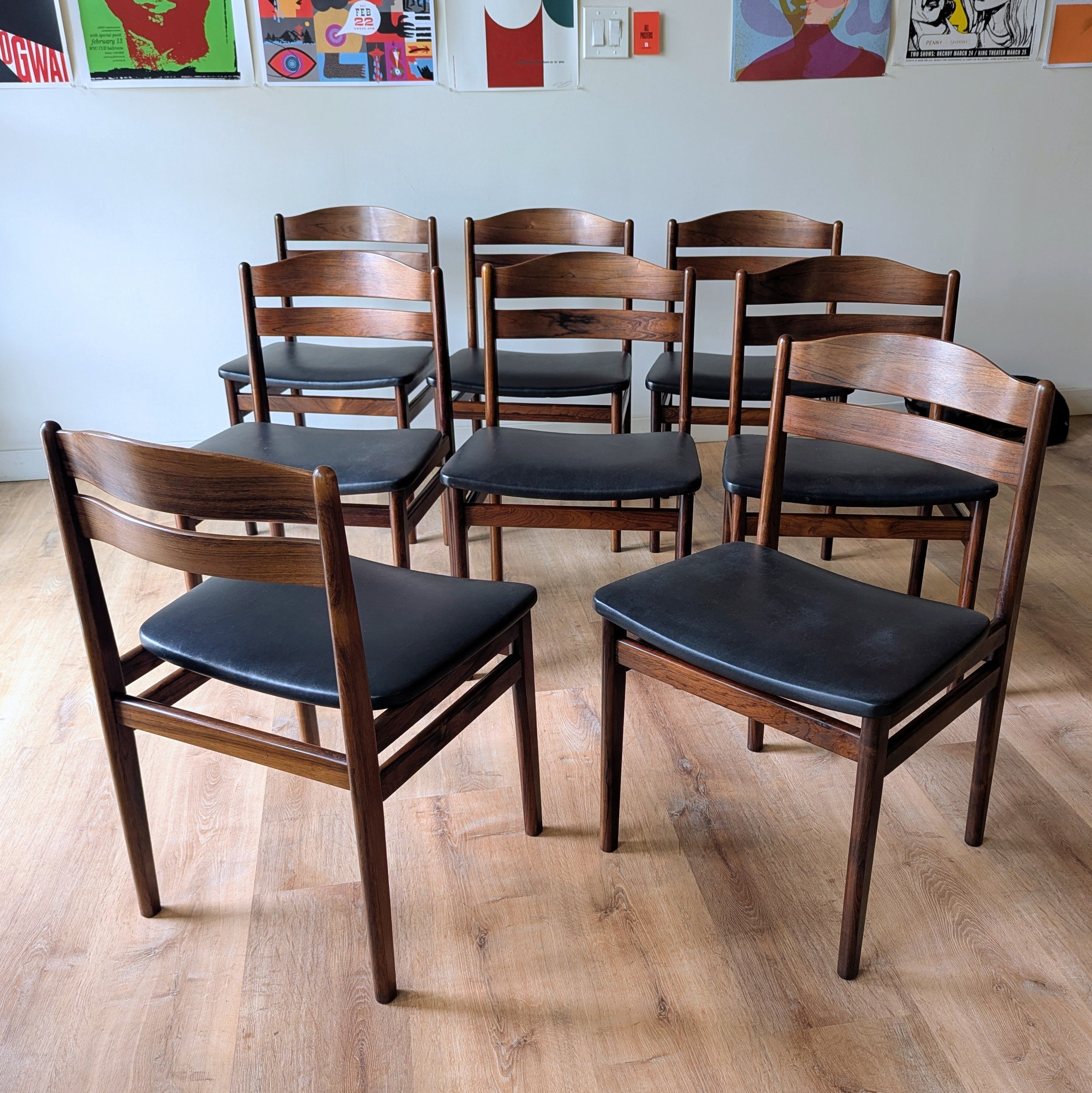 Boltinge Stolefabrik Dining Chairs, set of 8