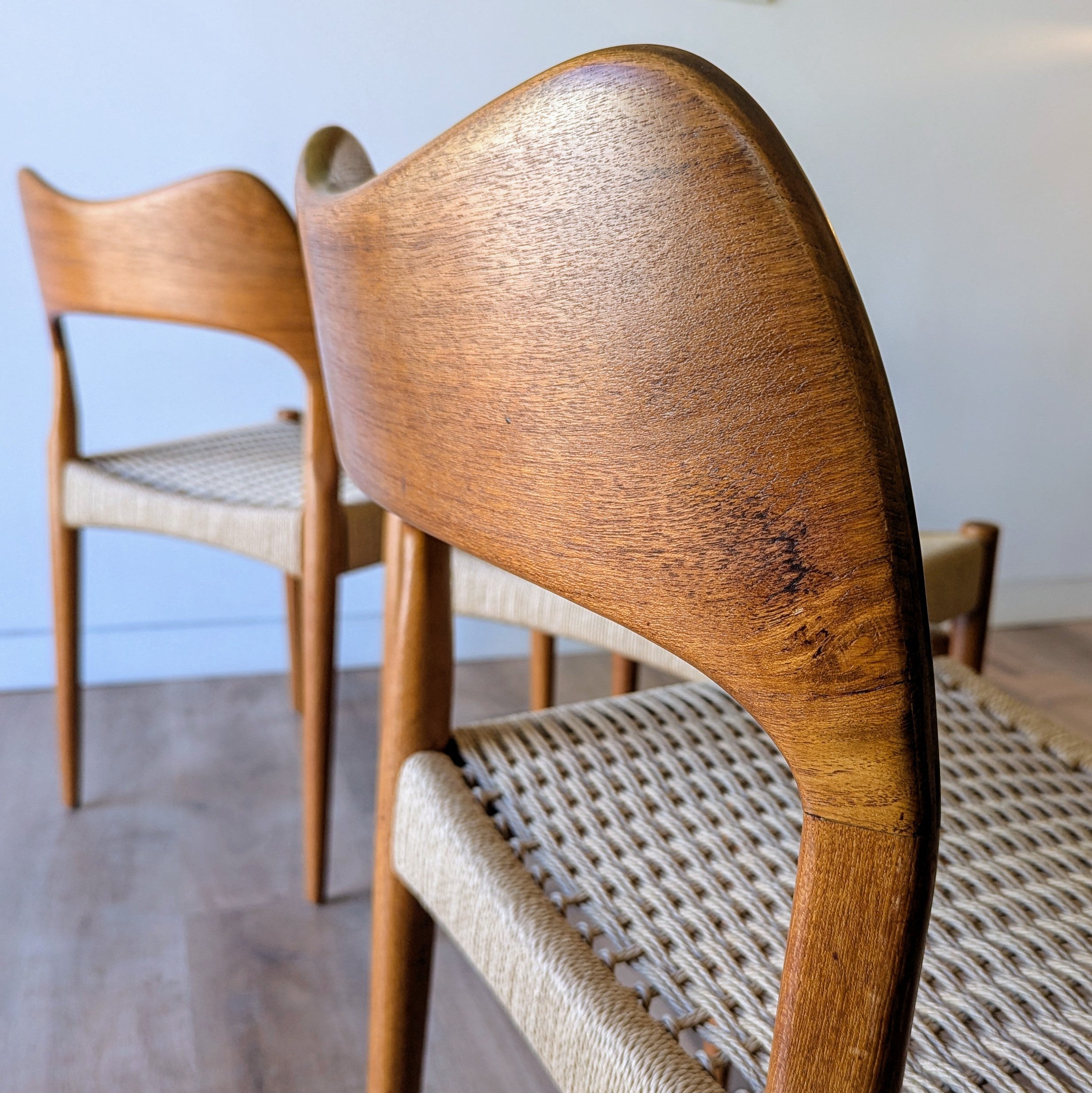 Arne Hovmand-Olsen Dining Chairs, set of 6