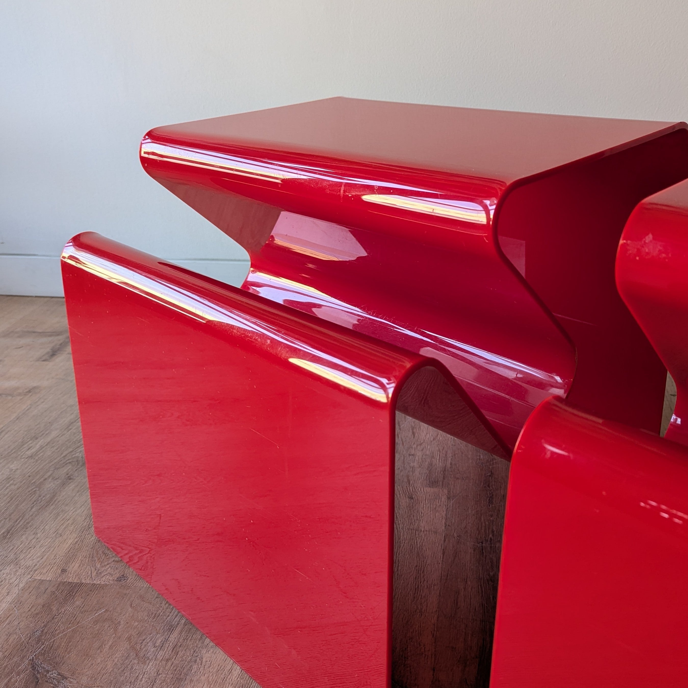 Andrew Morrison Side Tables, a pair