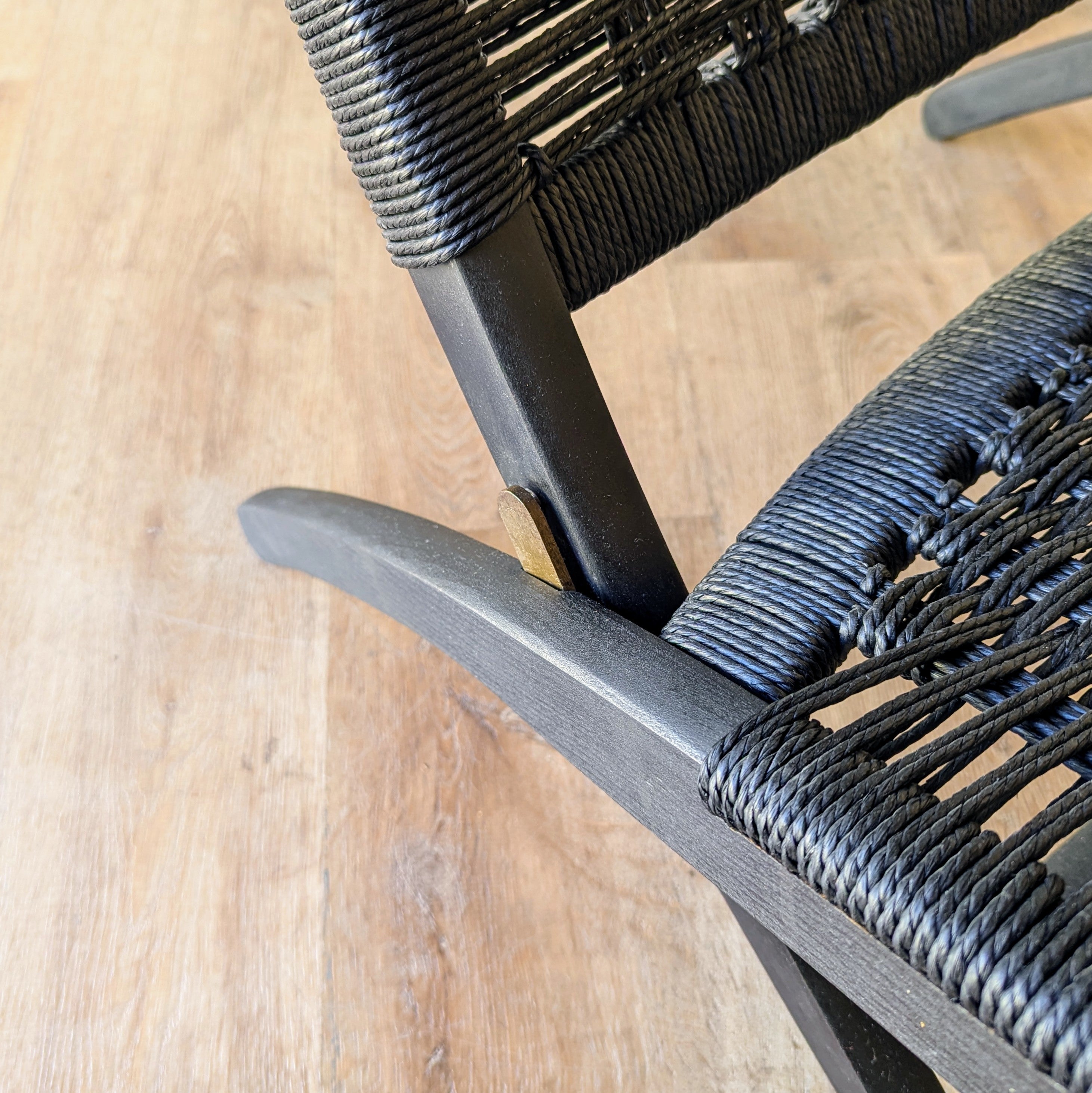 MCM Woven Lounge Chair