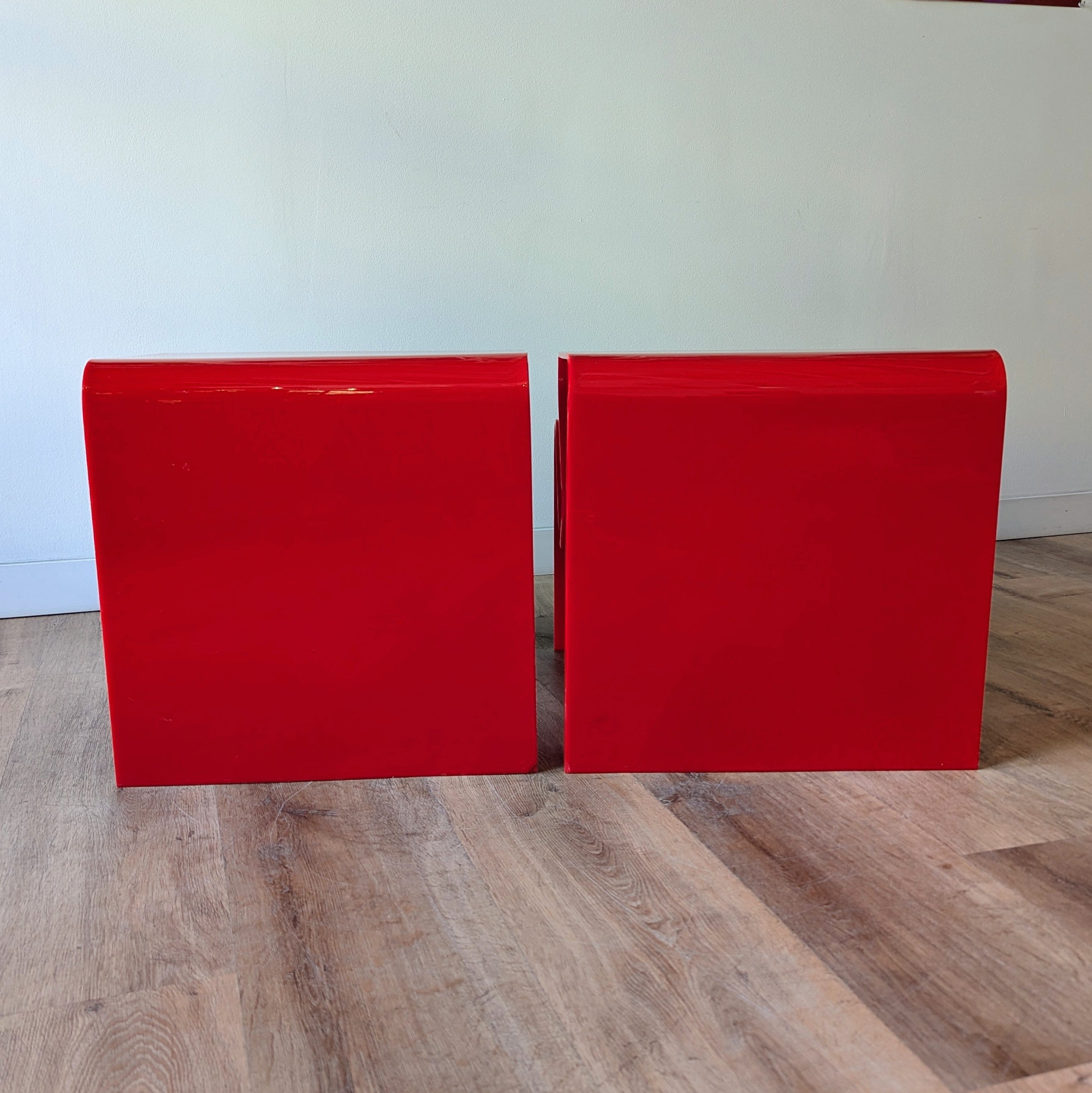 Andrew Morrison Side Tables, a pair