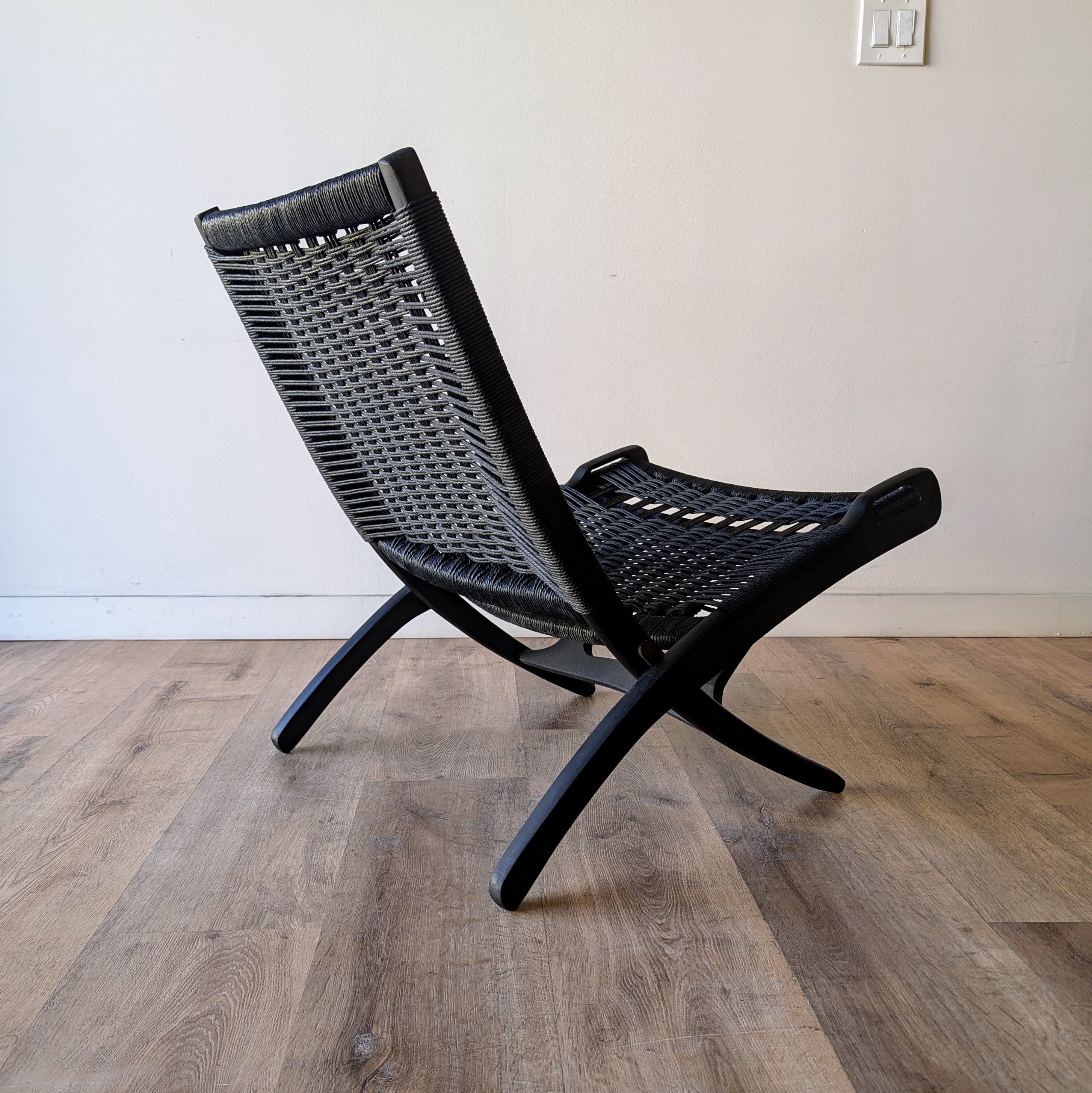 MCM Woven Lounge Chair