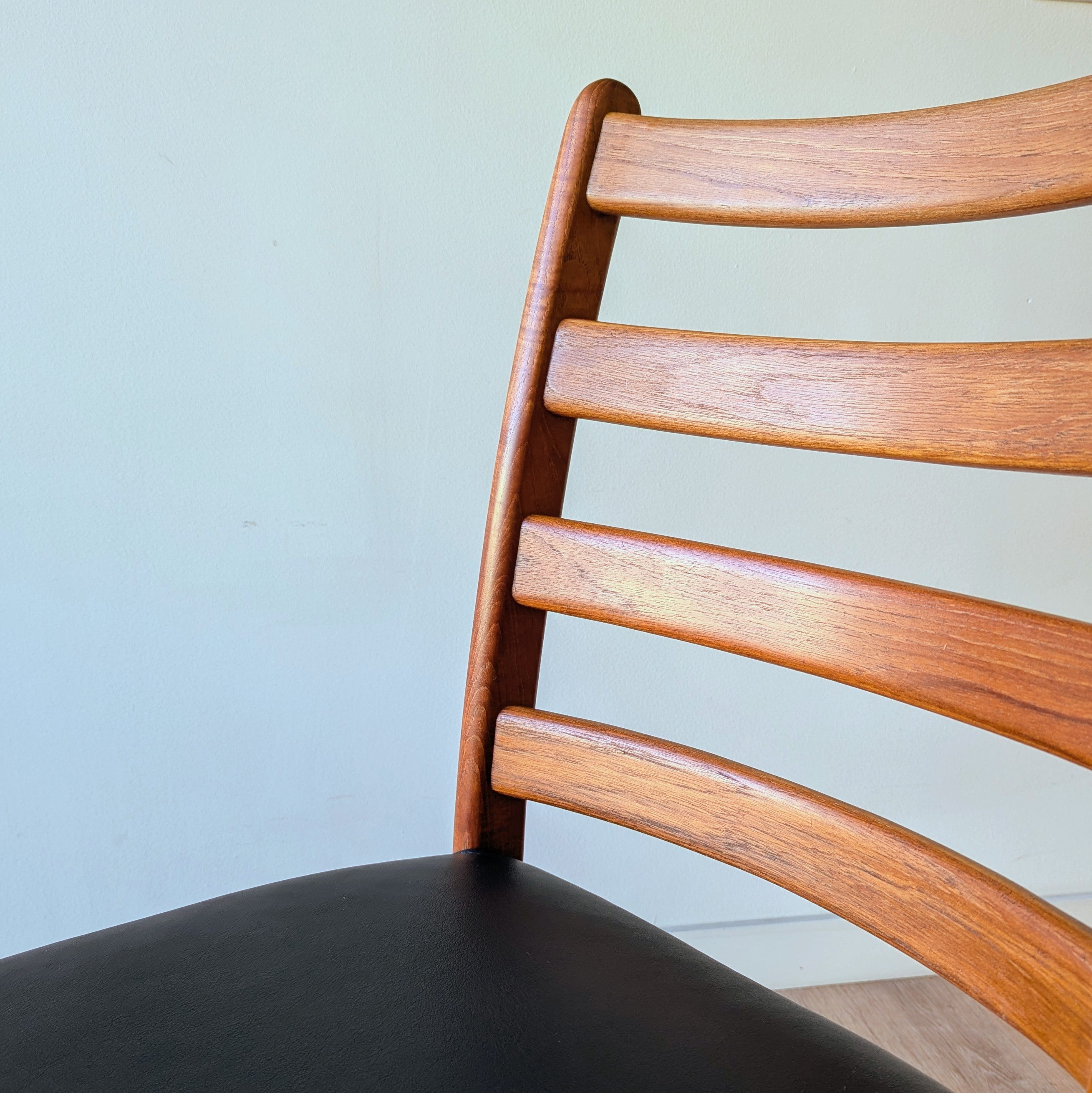 Korup Stolefabrik Ladder Back Chairs, set of 6