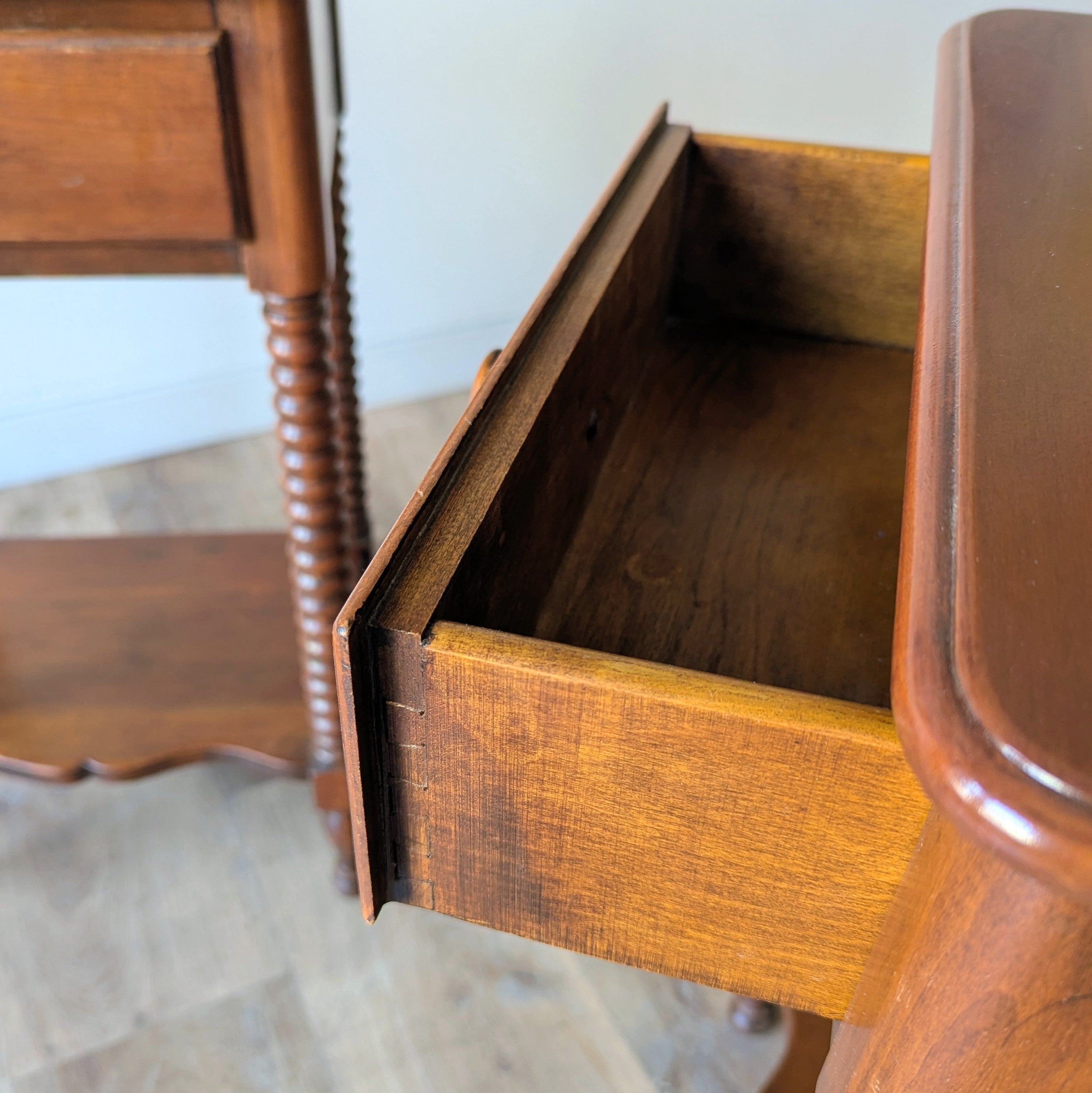 Antique End Tables, a pair