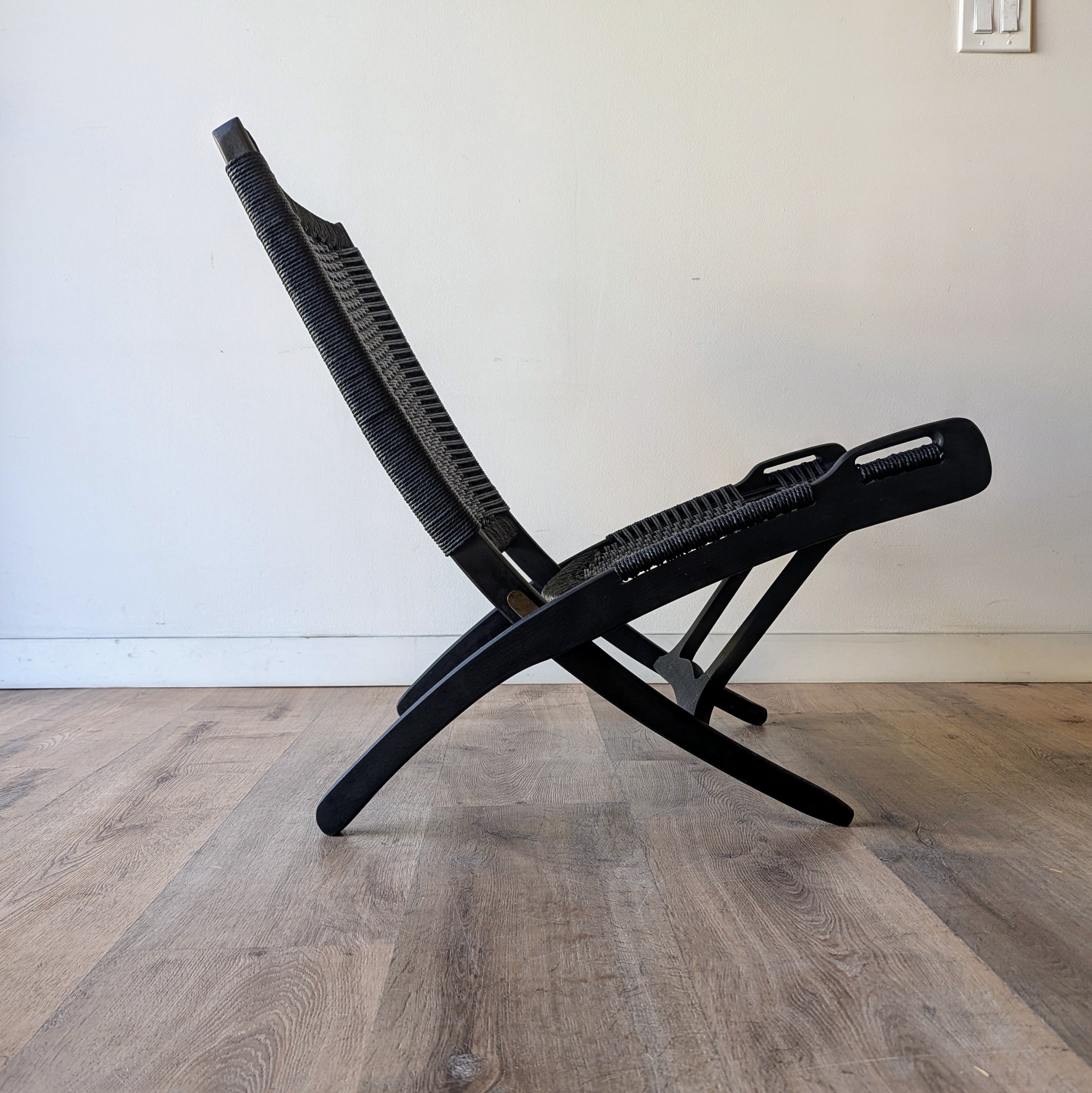 MCM Woven Lounge Chair