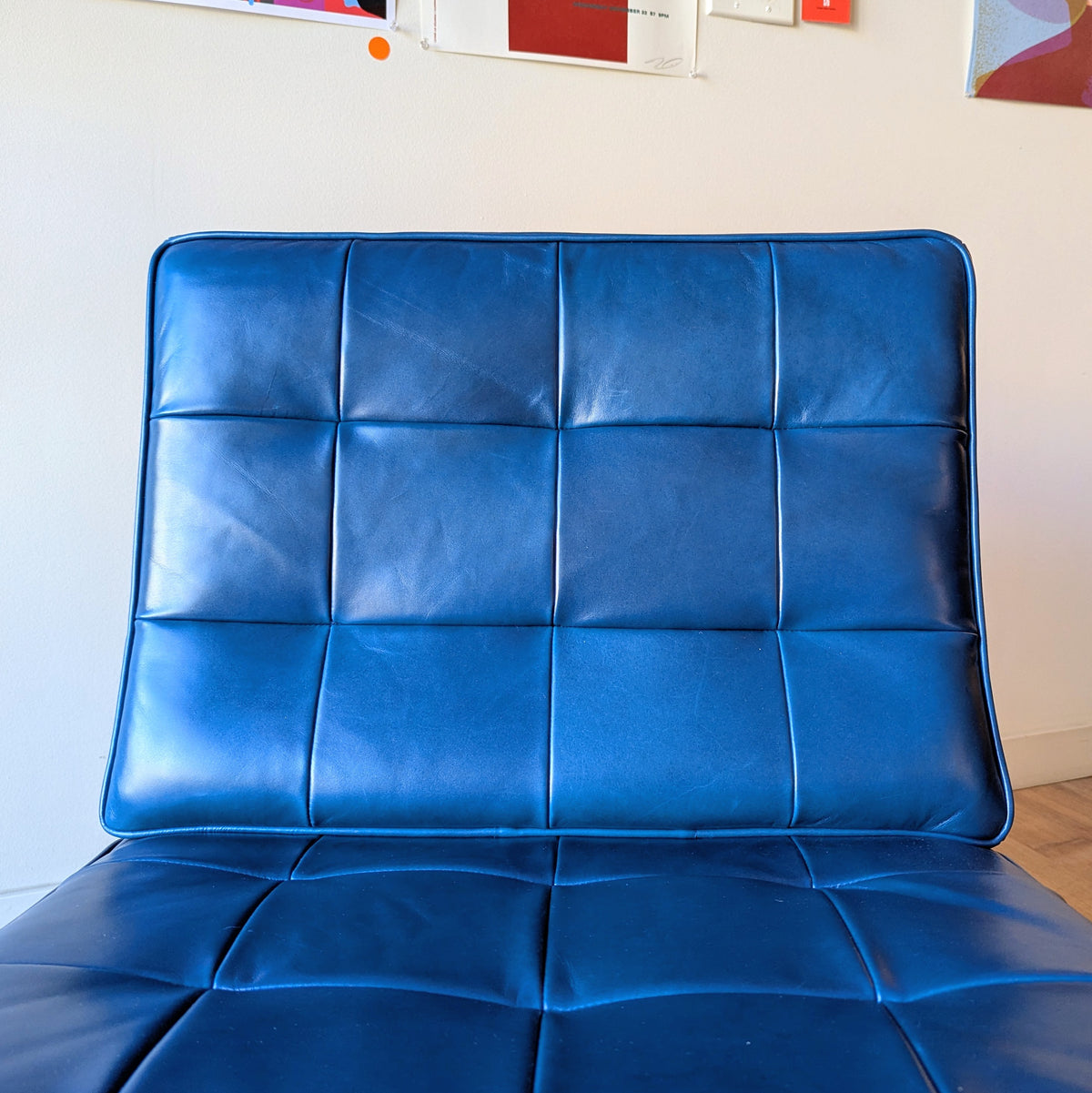 Florence Knoll 'Parallel Bar' Lounge Chair, a pair