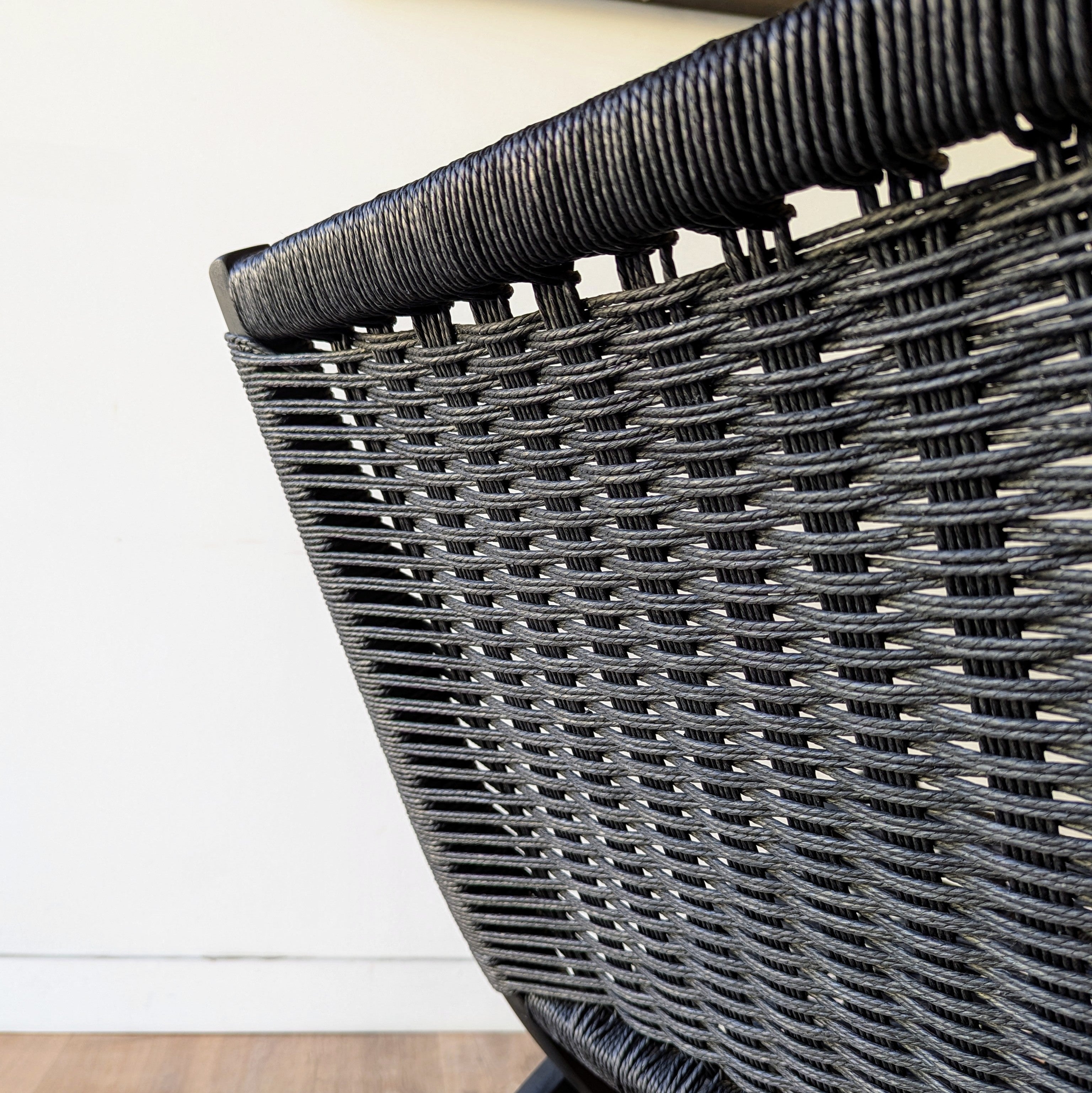 MCM Woven Lounge Chair