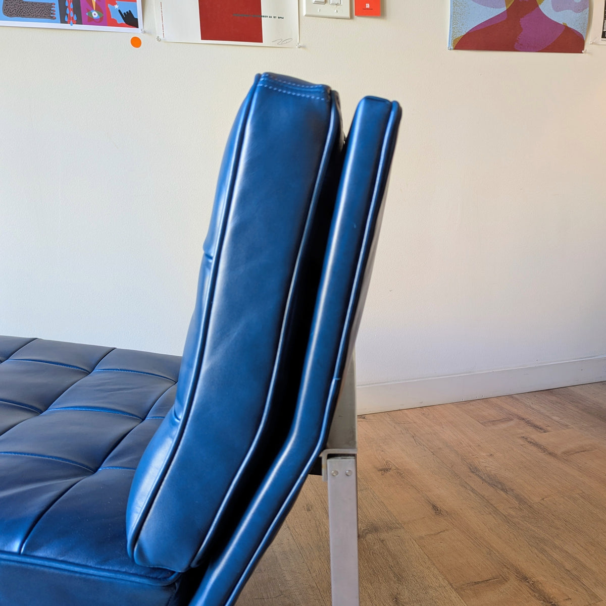 Florence Knoll 'Parallel Bar' Lounge Chair, a pair