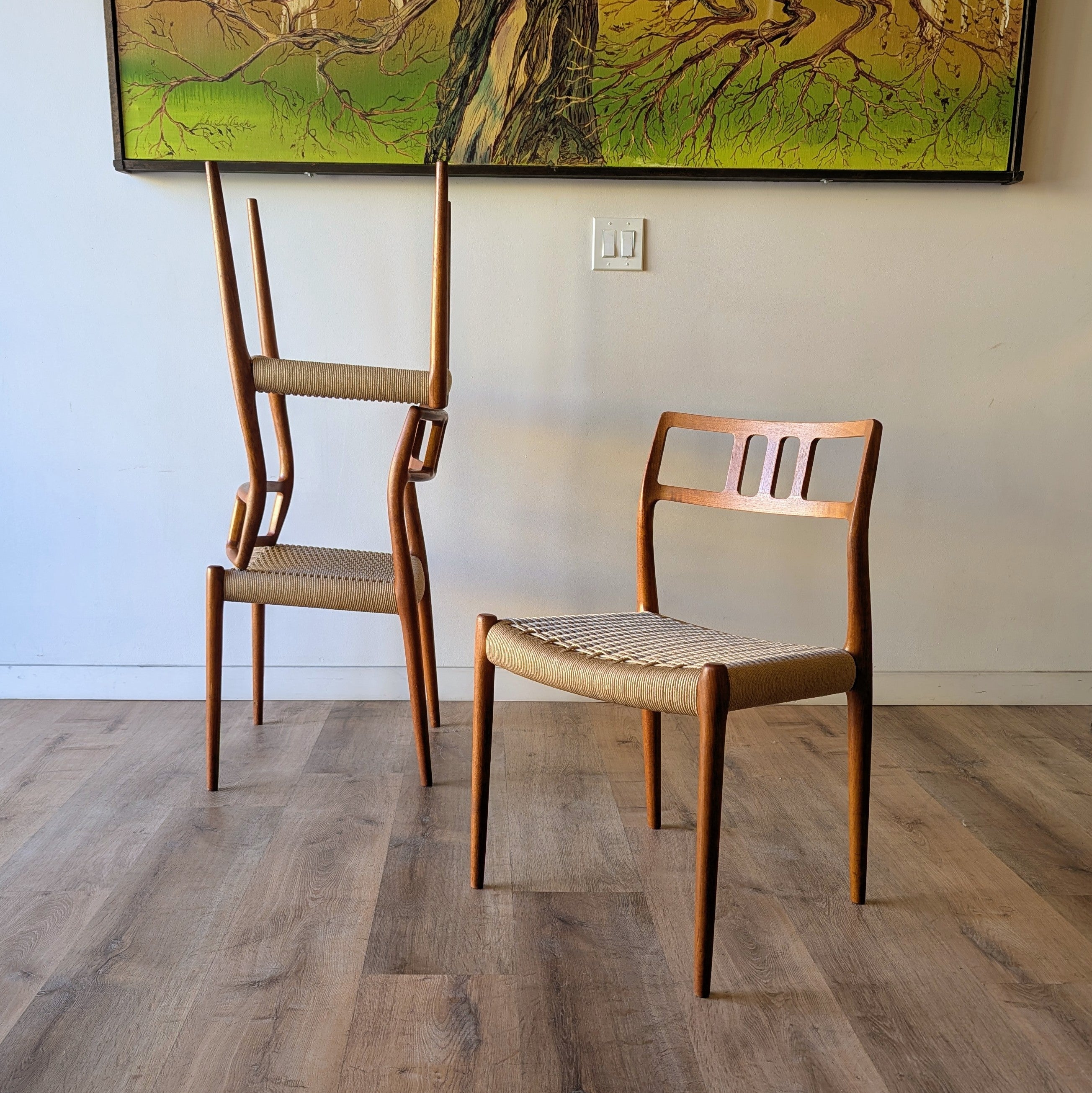 Niels Møller Dining Chairs, #79, set of 3