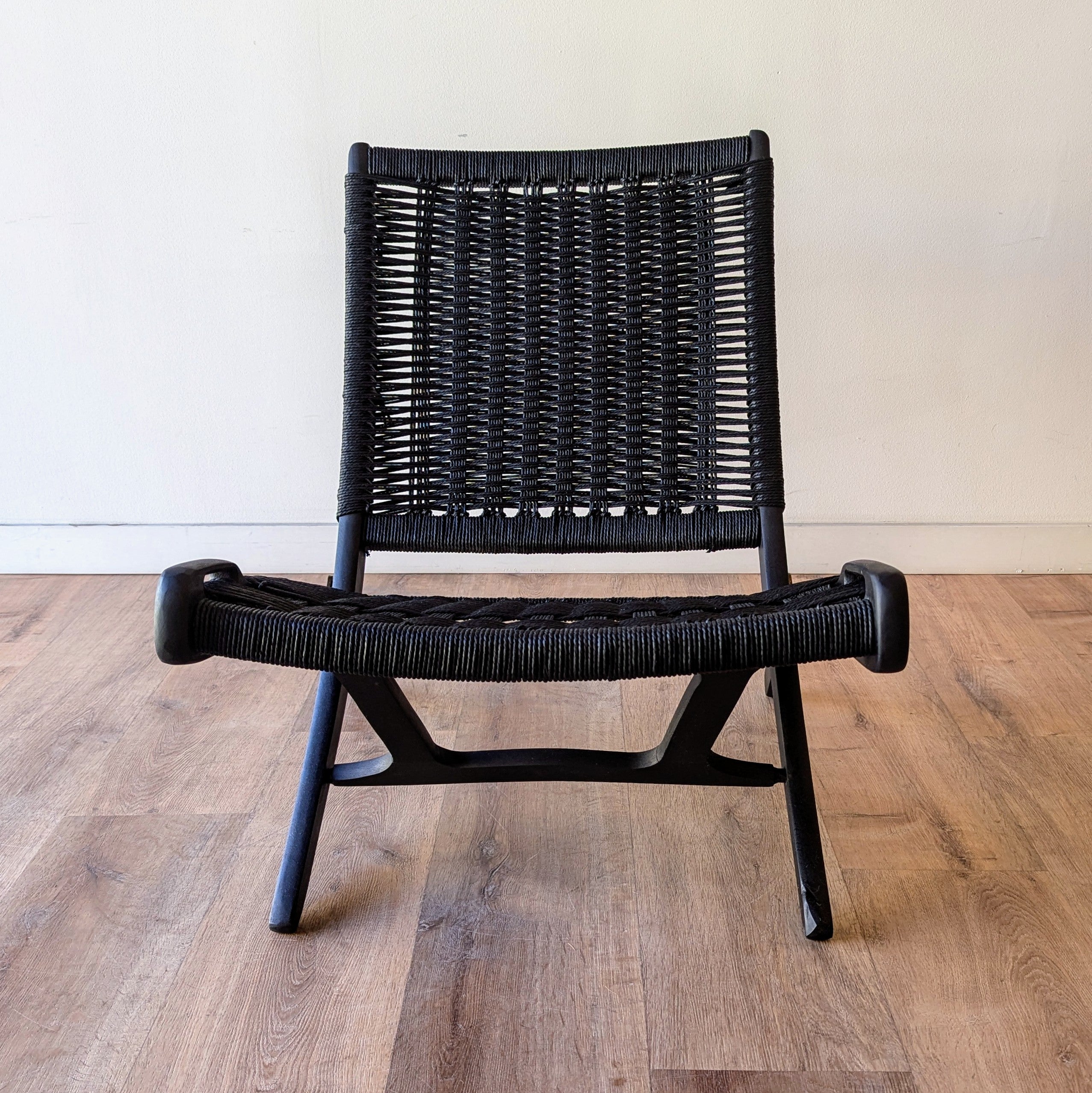MCM Woven Lounge Chair