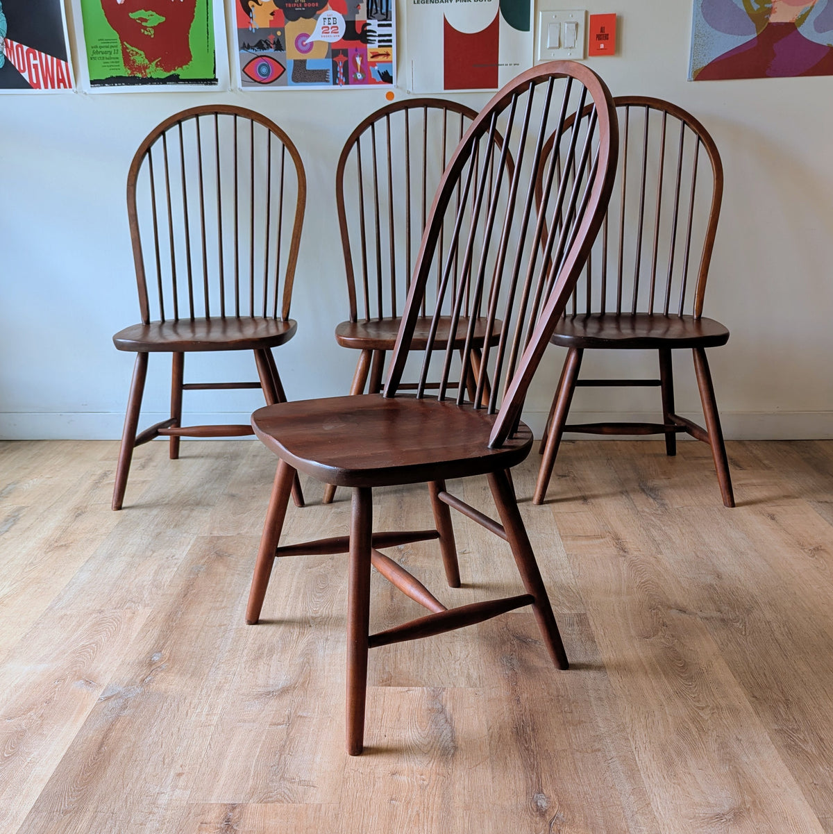 1970s Borkholder Dining Chairs, set of 4