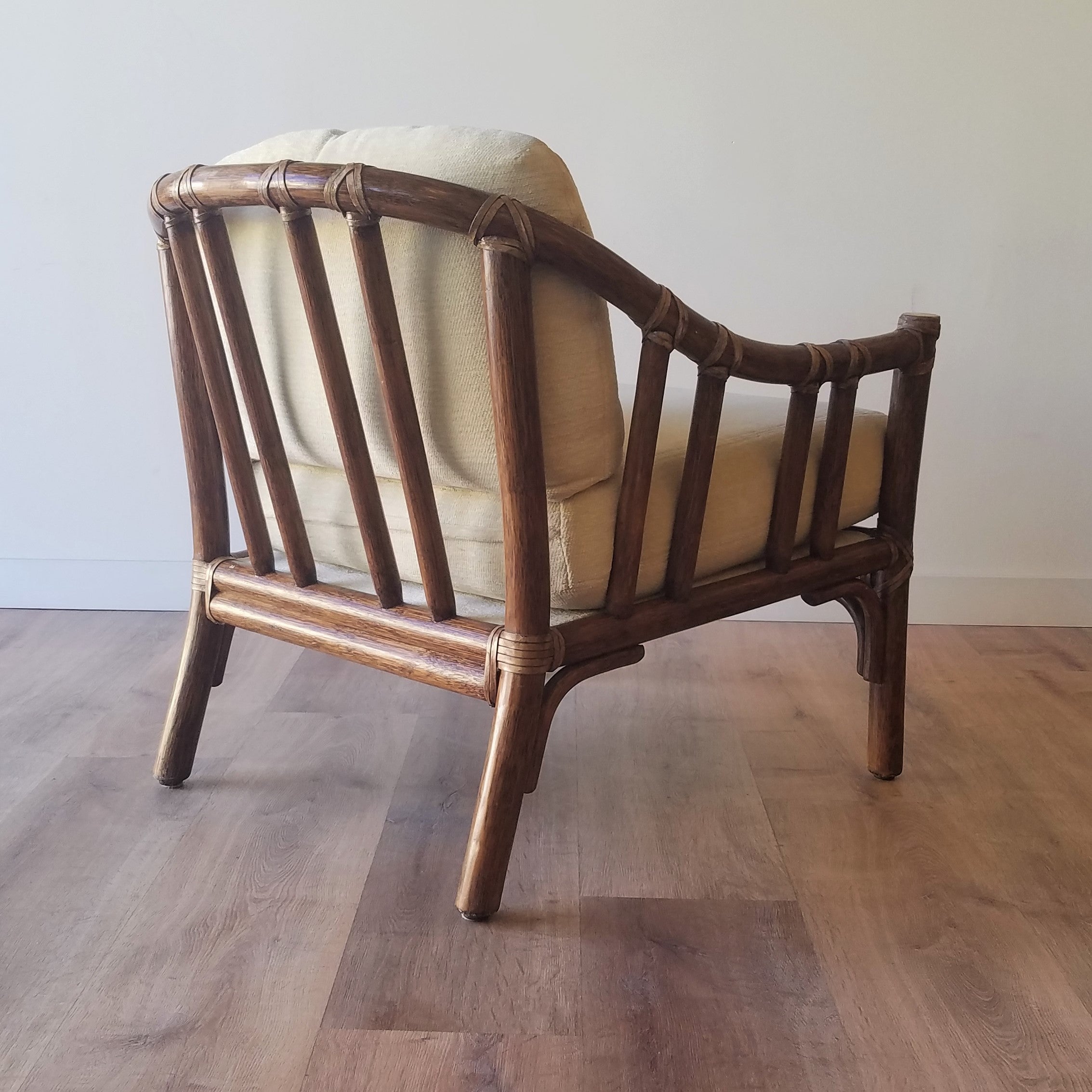 McGuire Rattan Lounge Chair