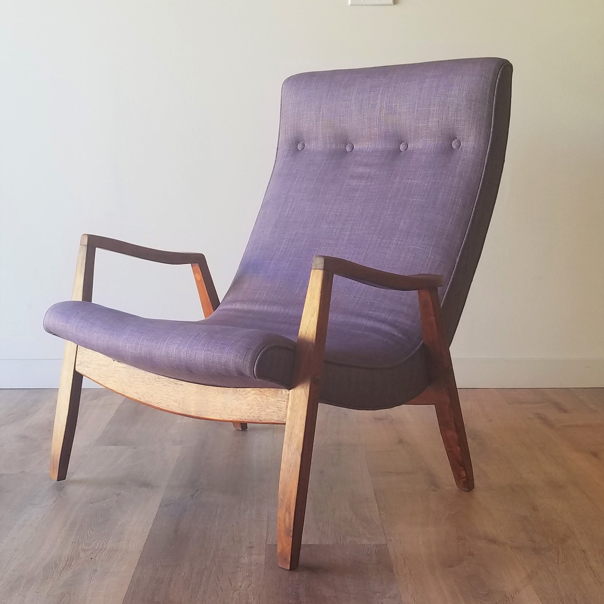 Milo Baughman 'Scoop' Chair