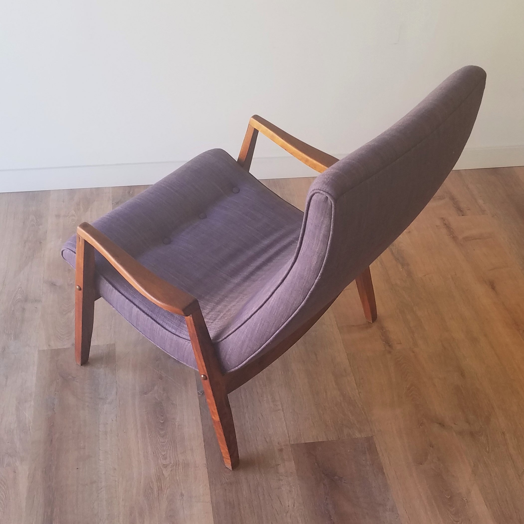 Milo Baughman 'Scoop' Chair