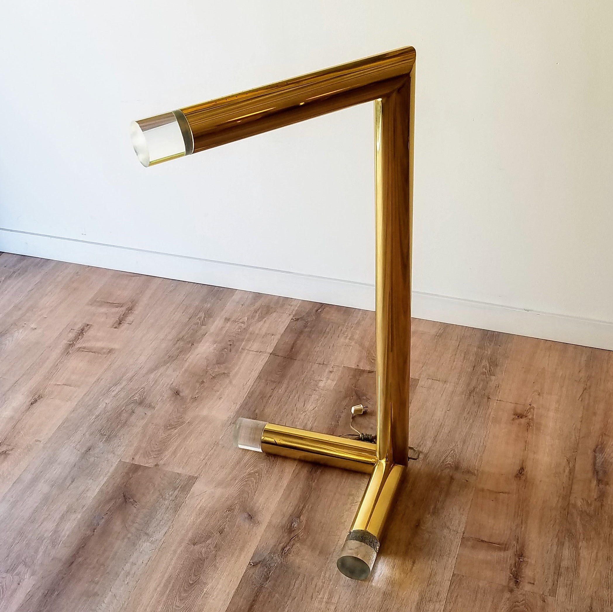 Karl Springer Sculptural Floor Lamp