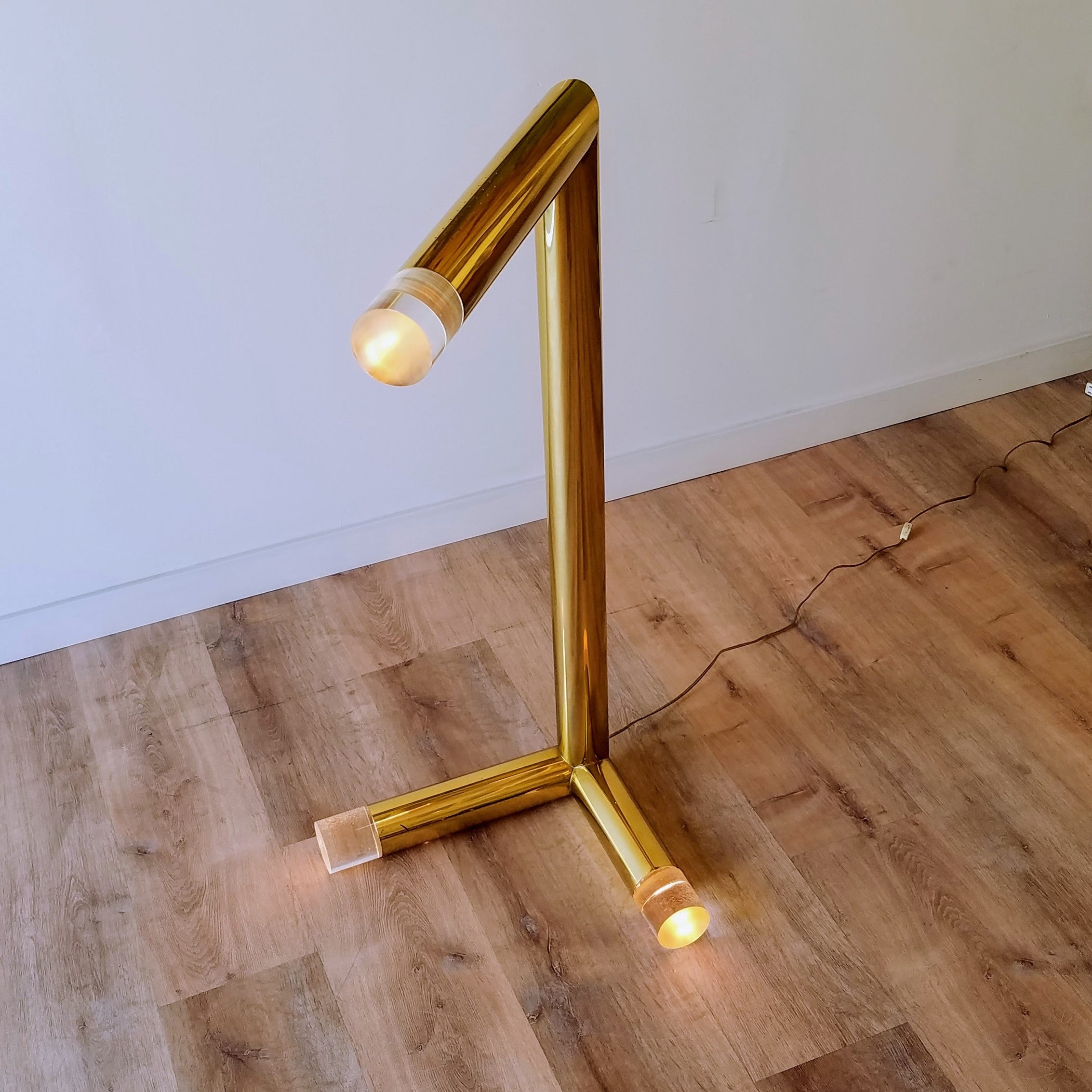 Karl Springer Sculptural Floor Lamp