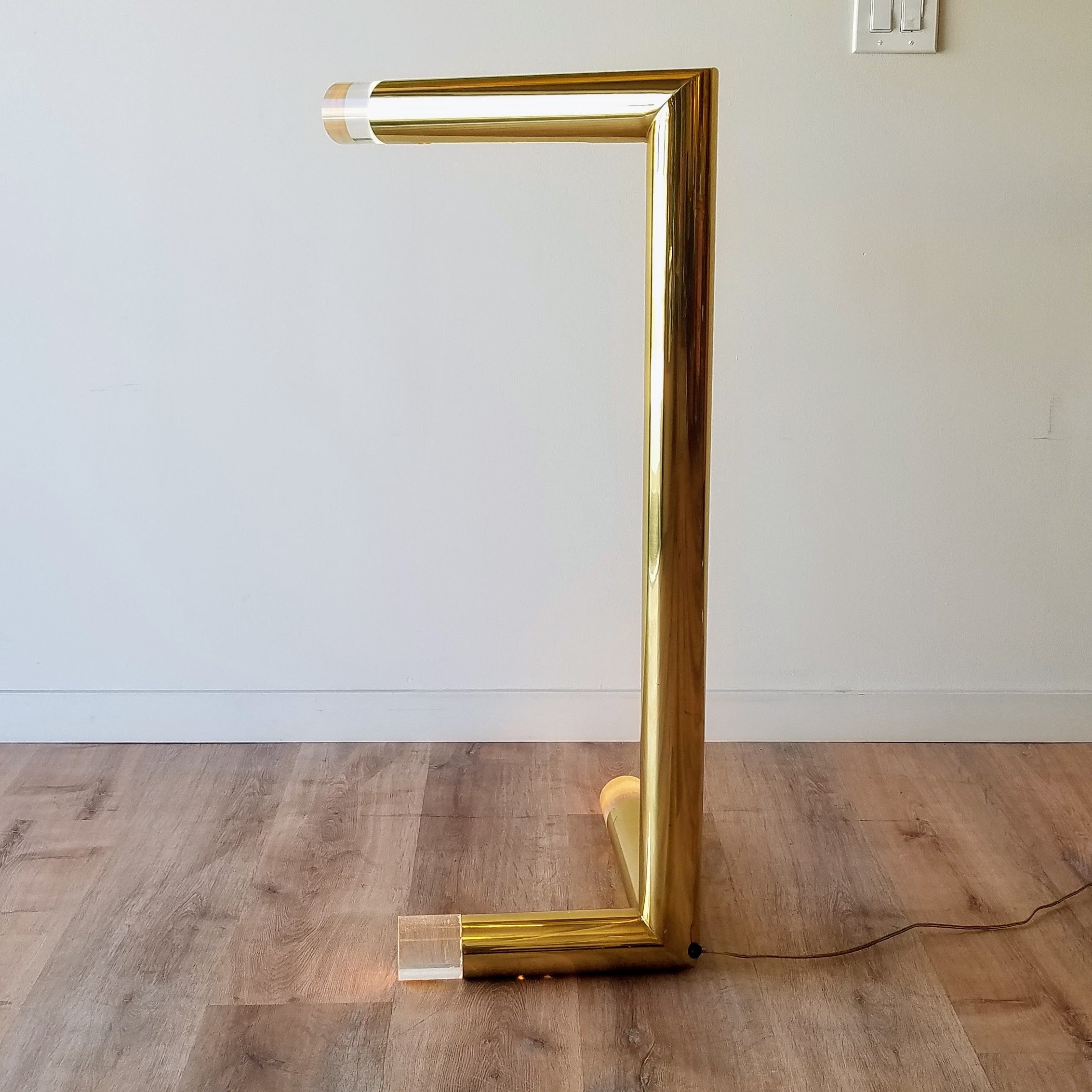 Karl Springer Sculptural Floor Lamp