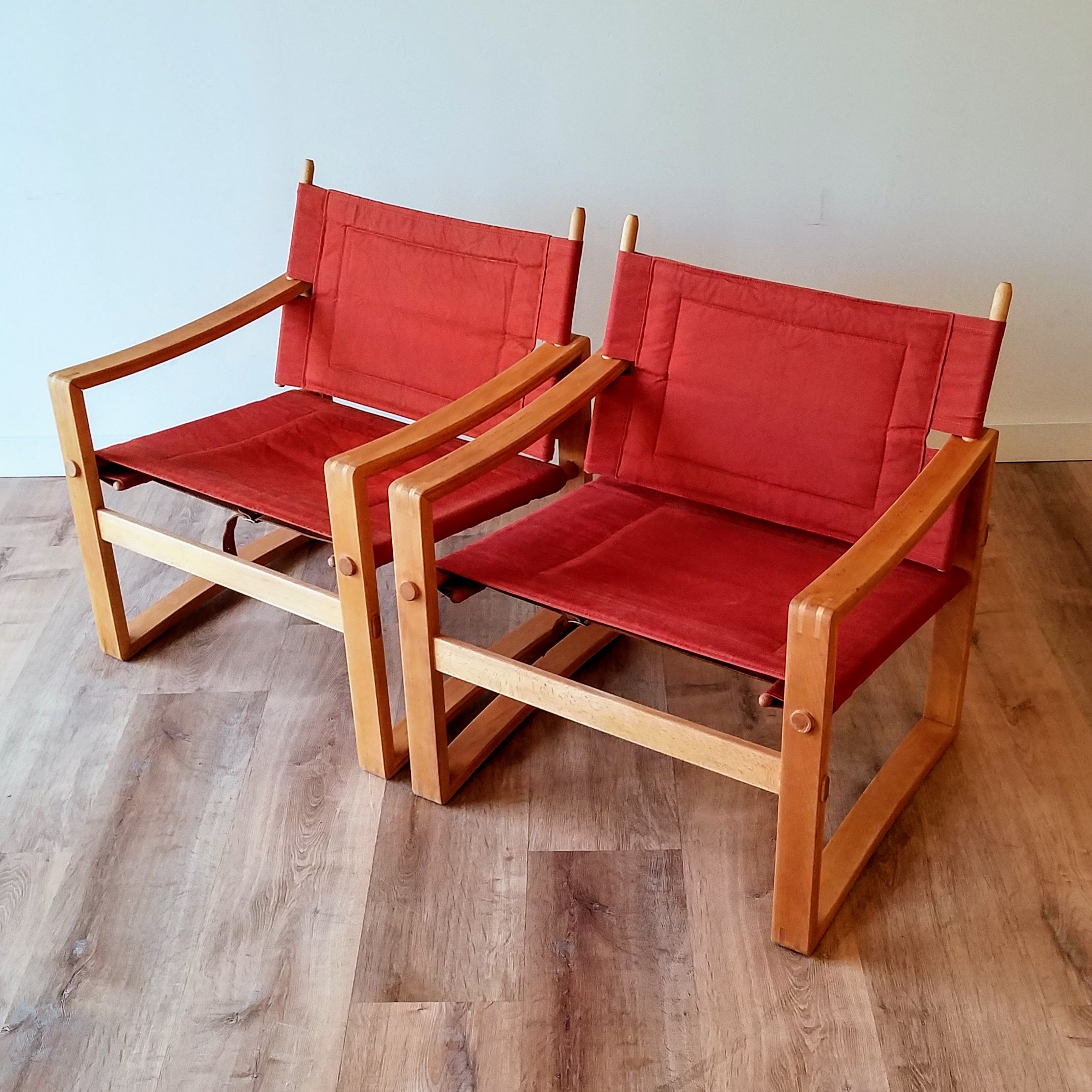 Borge Jensen Safari Chairs