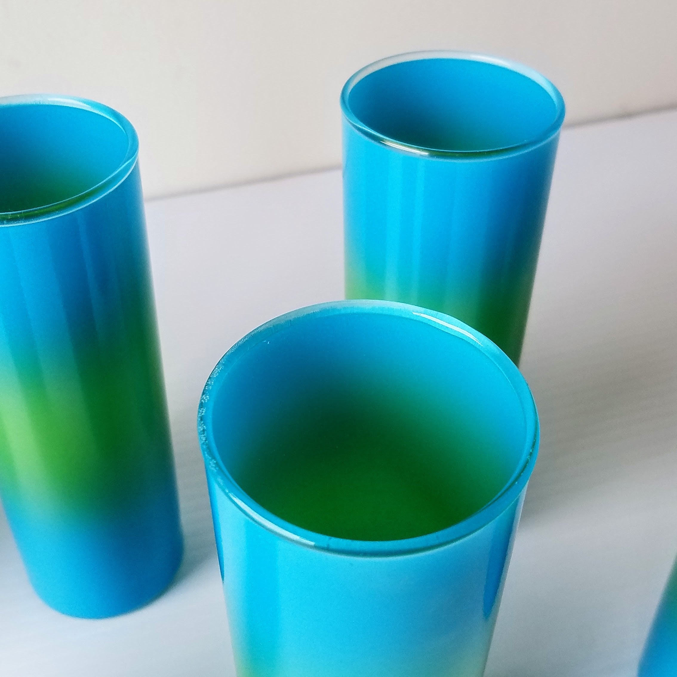 West Virginia Glass 'Bermuda Twist' Pitcher Set