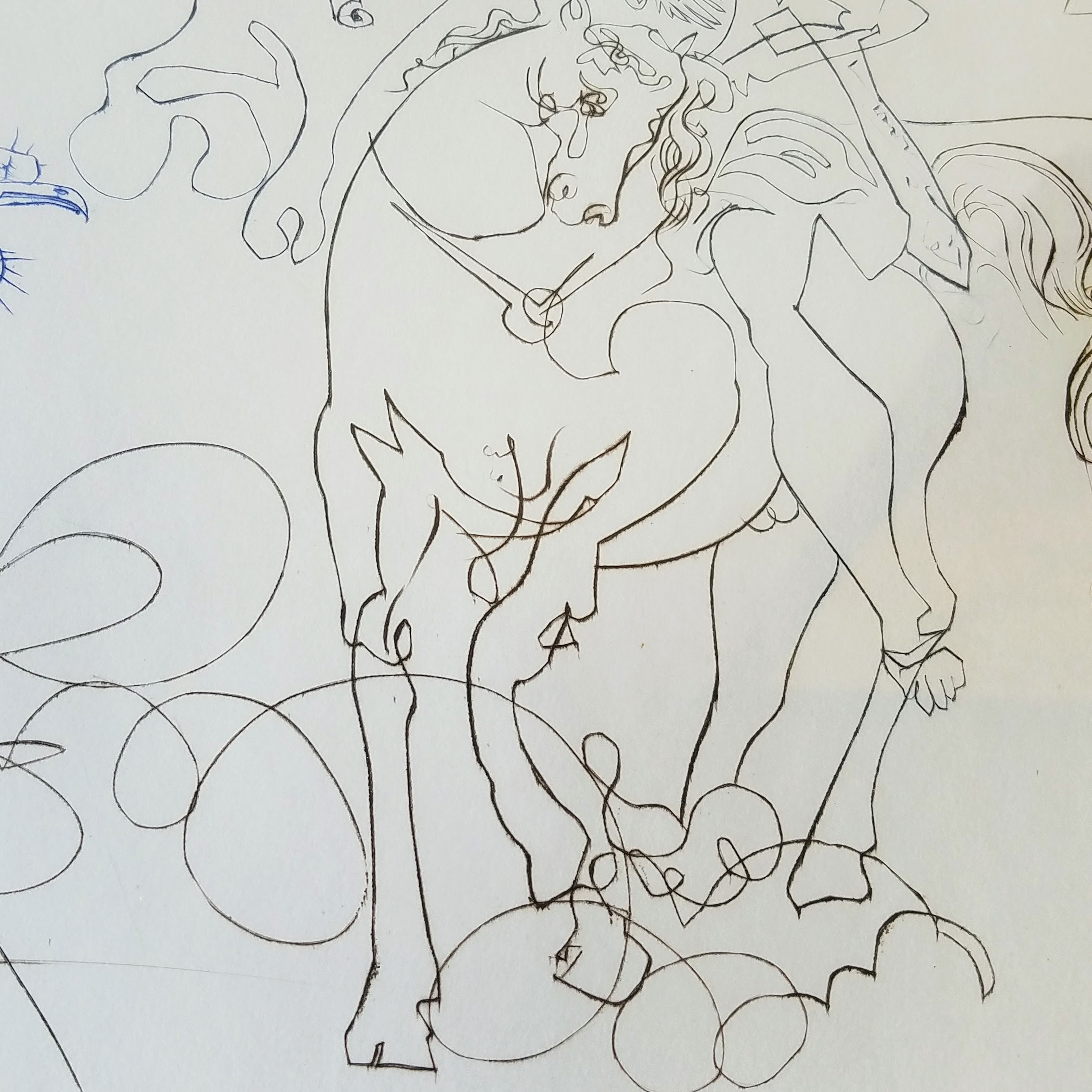 Salvador Dali 'Caesar and Cleopatra'