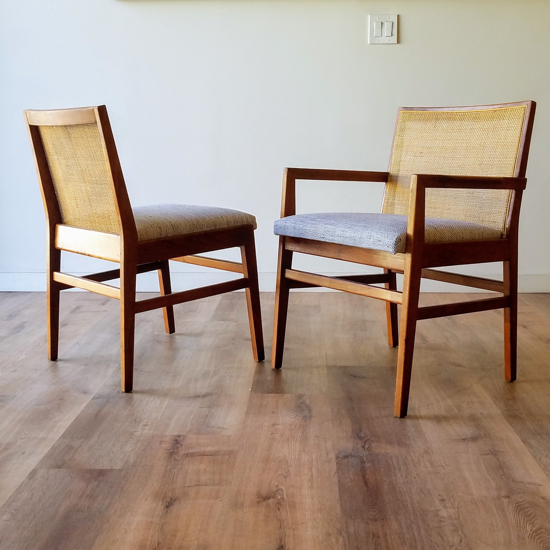 Seat Weaving Shop Walnut Dining Chairs