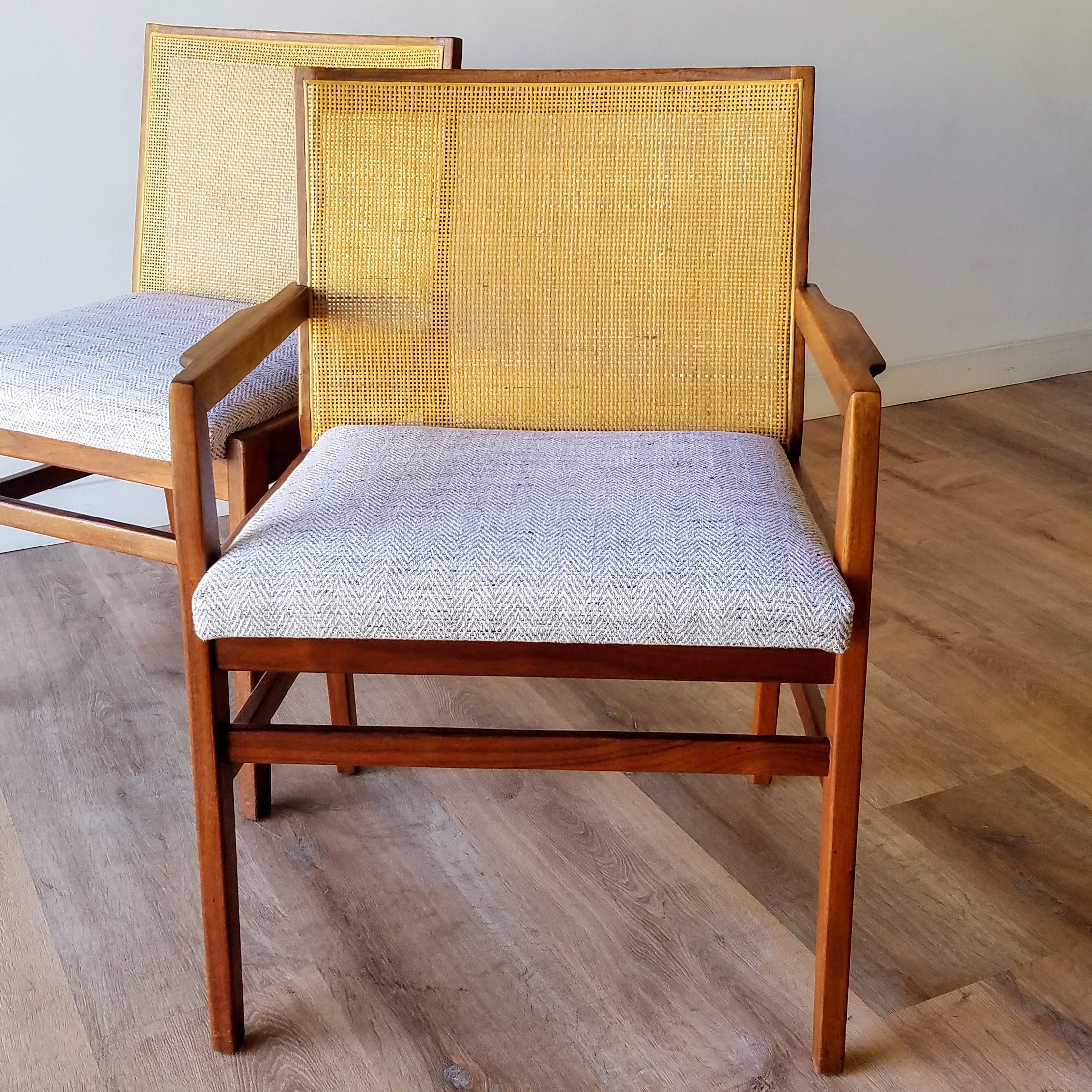 Seat Weaving Shop Walnut Dining Chairs