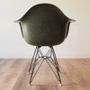 Back View of American Mid-Century Modern DAR Dining Chair designed by Charles and Ray Eames in Ballard, Seattle.