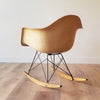 Back Quarter View of American Mid-Century Modern 1960s RAR Rocker by Charles and Ray Eames in Seattle, Washington.