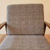 Detail View of American Mid-Century Modern 'Viko' Lounge Chair by Baumritter in Seattle, Washington.
