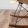 Detail View of American Mid-Century Modern 1960s RAR Rocker by Charles and Ray Eames in Seattle, Washington.