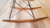 Detail View of American Mid-Century Modern 1960s RAR Rocker by Charles and Ray Eames in Seattle, Washington.
