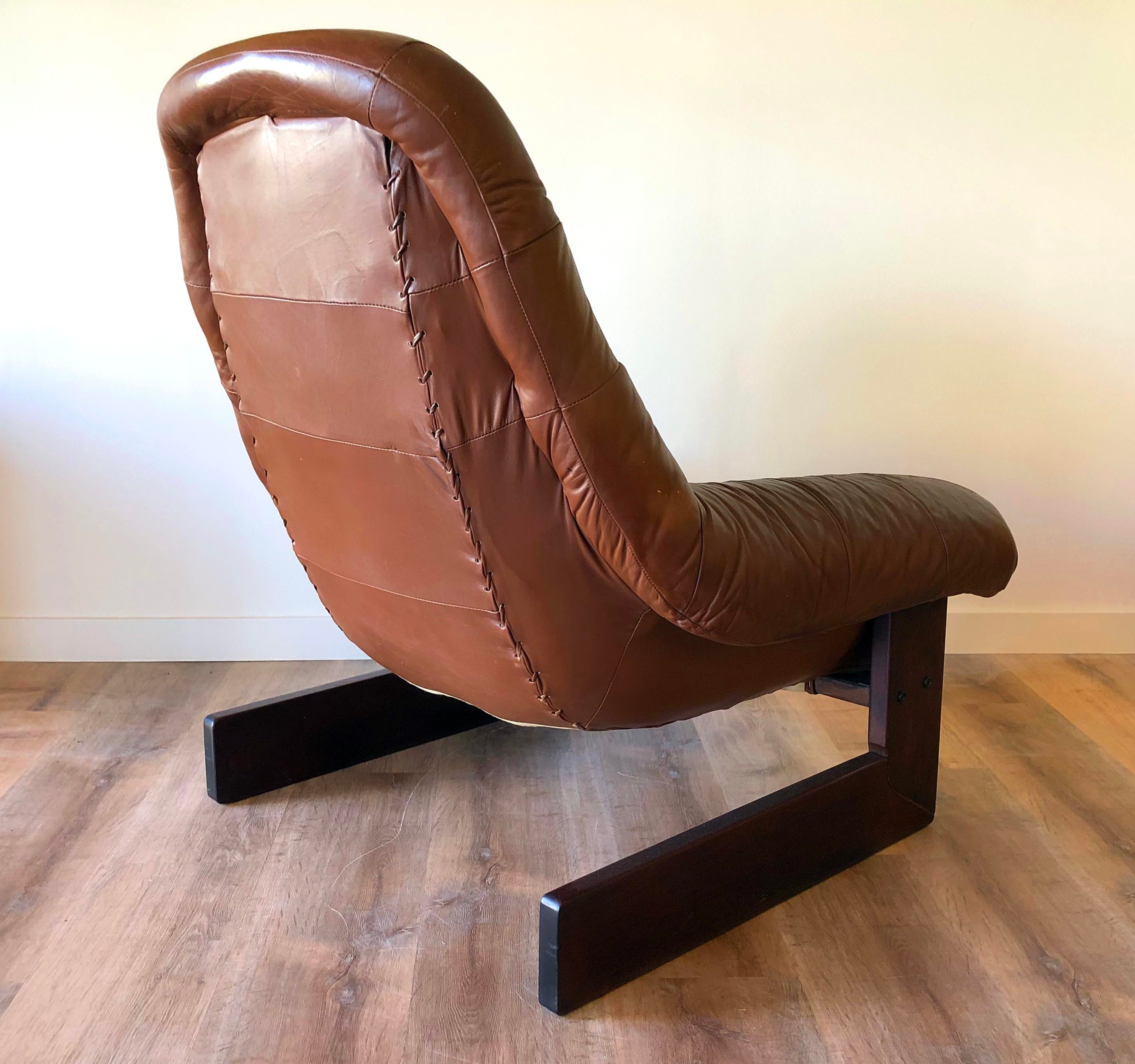 Percival Lafer Lounge Chair + Ottoman
